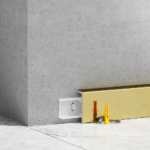 F Shape Stainless Steel Skirting Board - Image 2