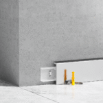 F Shape Stainless Steel Skirting Board - Image 4