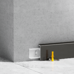 F Shape Stainless Steel Skirting Board - Image 3