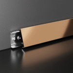 C Snap Fastener Stainless Steel Skirting Board - Image 3