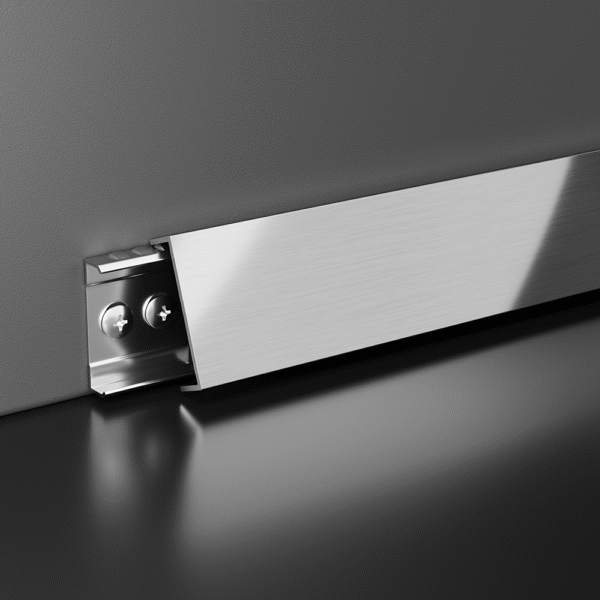 C Snap Fastener Stainless Steel Skirting Board - Image 5