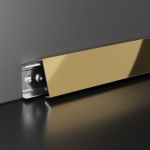 C Snap Fastener Stainless Steel Skirting Board - Image 2