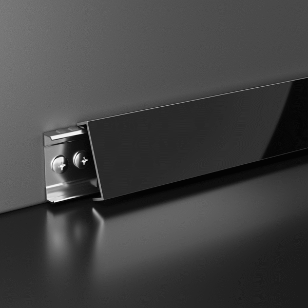 C Snap Fastener Stainless Steel Skirting Board - Image 4