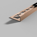 Square Edge Stainless Steel Tile Trim - Image 3