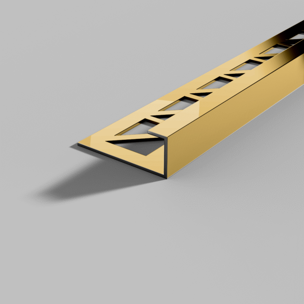 Square Edge Stainless Steel Tile Trim - Image 4