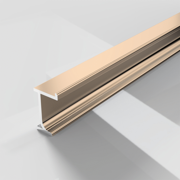 1.3mm Aluminum Concealed Skirting Board - Image 2