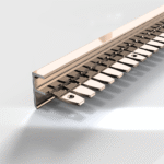 F Shape Fishbone Aluminum Tile Trim - Image 3