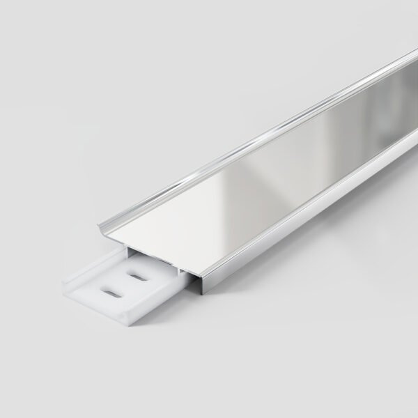 12*80mm Aluminum Clip-on Skirting Boar - Image 1