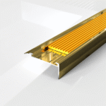 Aluminum Stair Nosing with Rubber Insert - Image 3