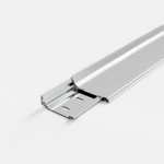 Aluminum Curved Clip-on Skirting Board