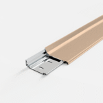 Aluminum Curved Clip-on Skirting Board - Image 3