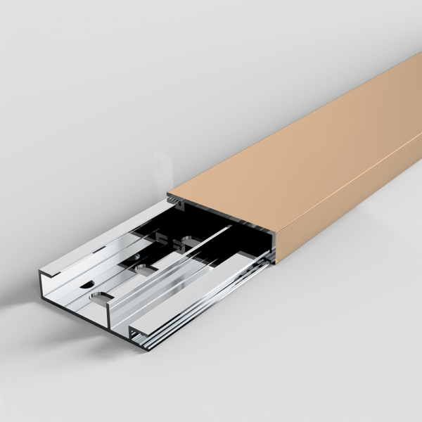 Aluminum Mortise and Tenon Structure Skirting Board - Image 4