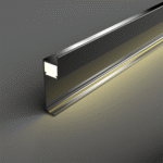 Aluminum LED Adhesive Skirting Board
