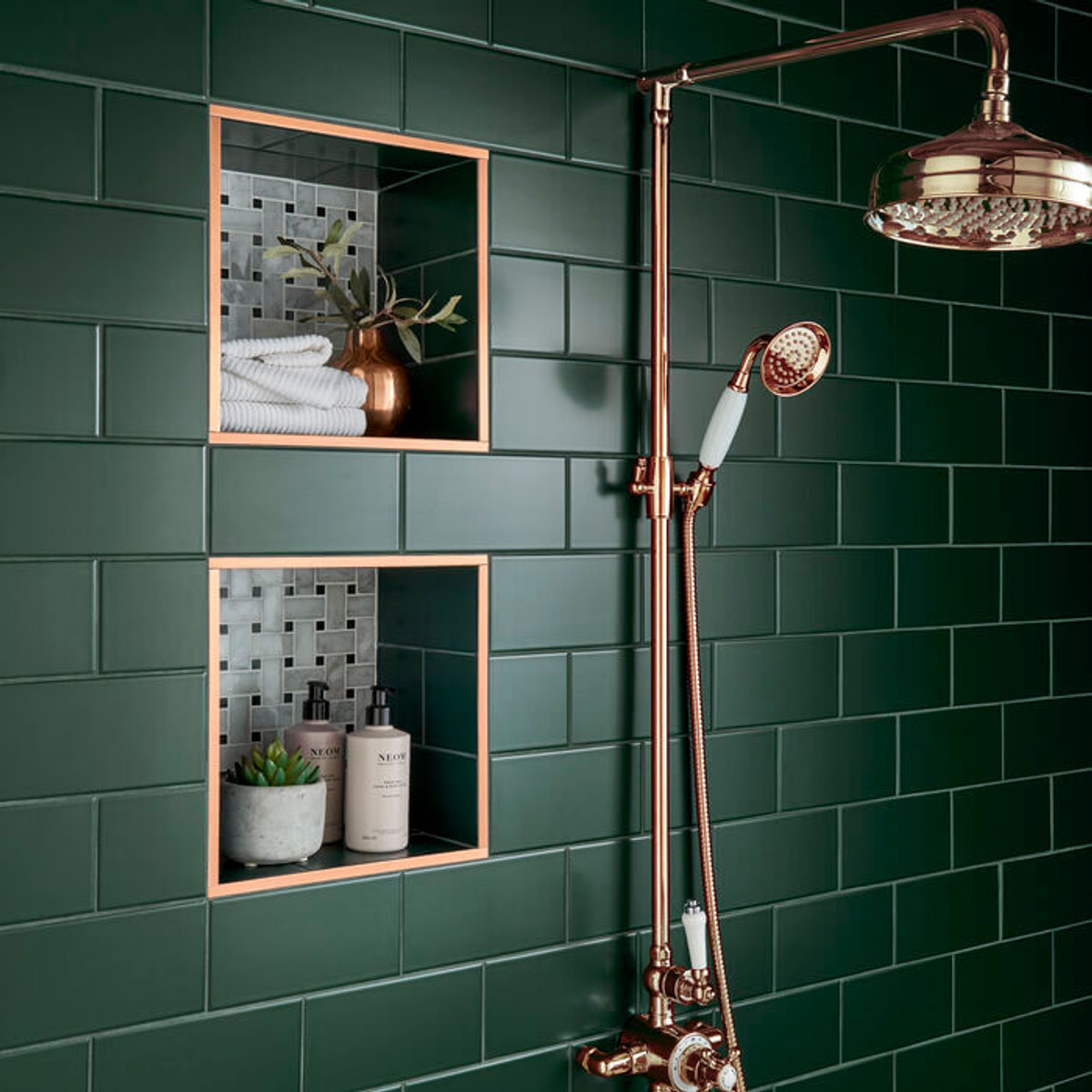 gold tile trim