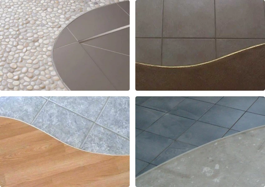 curved floor transition strips