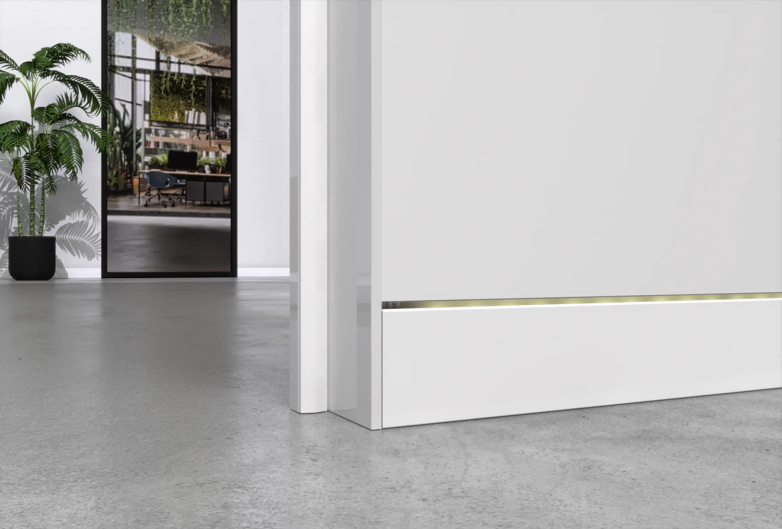 Hidden Skirting Board