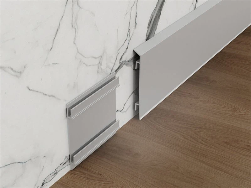 metal clip skirting board